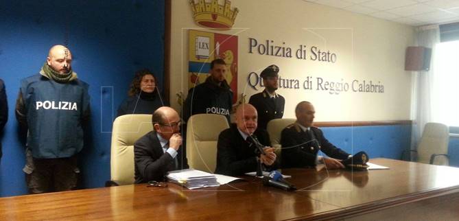 La conferenza stampa a Reggio Calabria