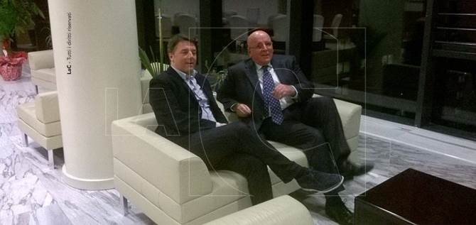 Catanzaro, il presidente Oliverio con l’ex premier Renzi