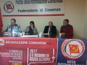 Cosenza, congresso provinciale di Rifondazione con Paolo Ferrero