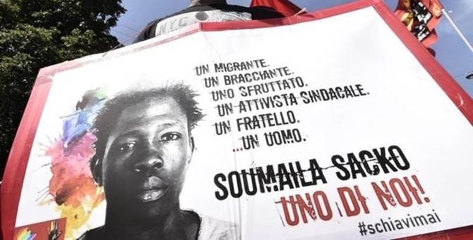 La vittima Sacko Soumaila