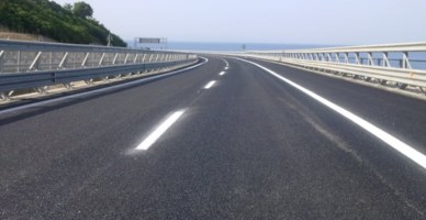 Un tratto dell’autostrada A2 (foto dal sito Anas)