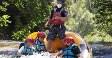 Rafting sul fiume Lao