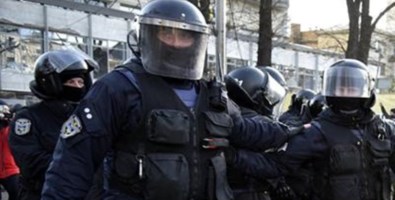Polizia ucraina - foto di repertorio da Adnkronos