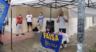Corigliano-Rossano, scoppia la protesta dei dipendenti delle autolinee: video