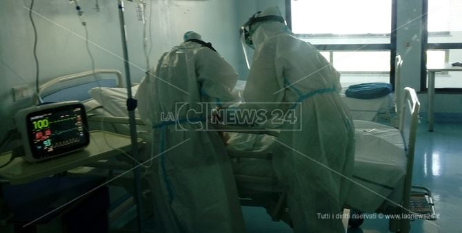 Il reparto di Malattie Infettive dell’ospedale Pugliese di Catanzaro