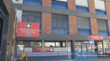 Il pronto soccorso dell’ospedale di Cosenza