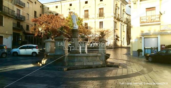 Piazza del Popolo a Cetraro