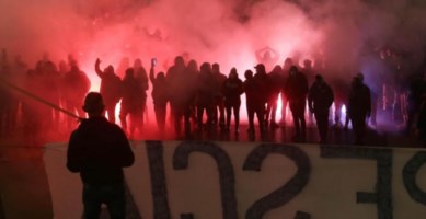 Proteste a Brescia, foto ansa 