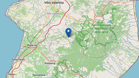 Terremoto in Calabria, forte scossa in provincia di Vibo Valentia