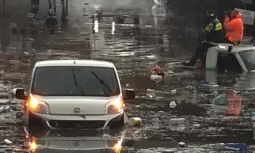 I danni provocati dal maltempo a Reggio Calabria
