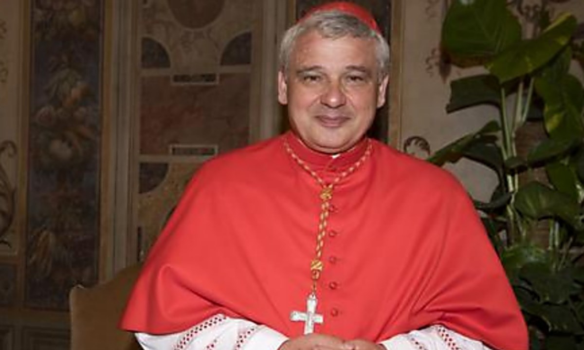 L’Elemosiniere del Papa, cardinale Konrad Krajewski (foto ansa)