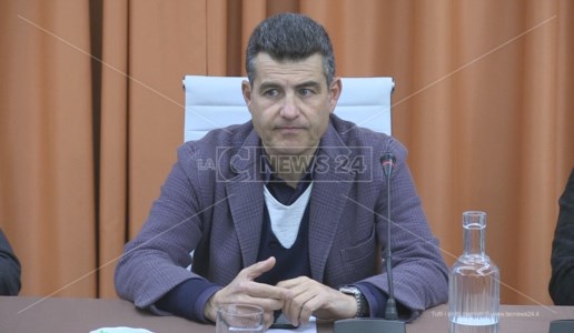 Il presidente del Consiglio comunale di Cosenza Giuseppe Mazzuca