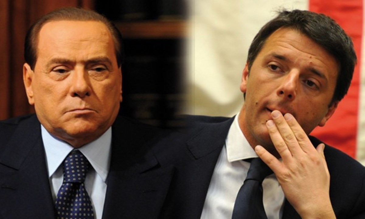 Silvio Berlusconi e Matteo Renzi