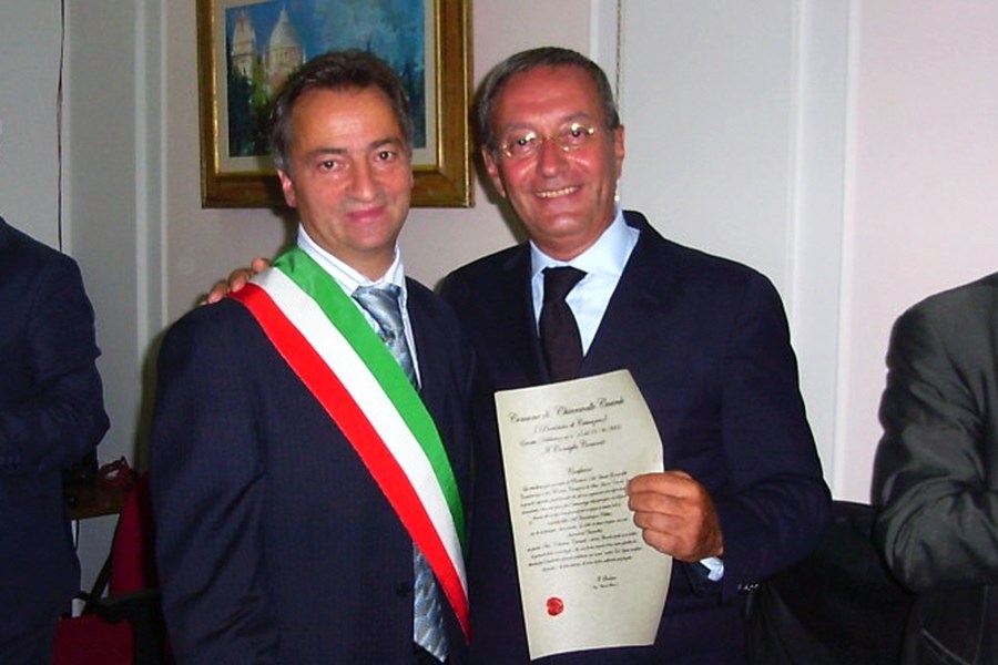 Catricalà e l’ex sindaco di Chiaravalle Bruno