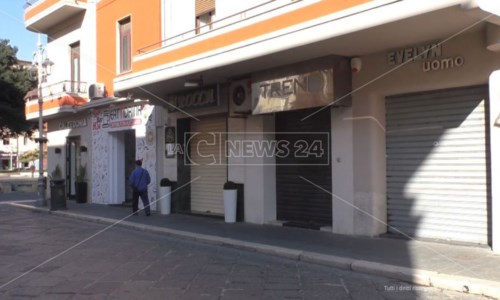 Calabria zona rossa, a Crotone crisi senza fine: «Per i commercianti altro duro colpo»