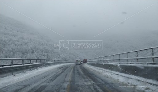 Ondata di freddoMaltempo Calabria, brusco calo delle temperature e neve anche a bassa quota