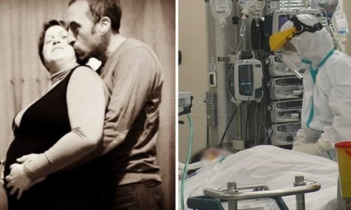 A sinistra Concetta Zitari e il marito
