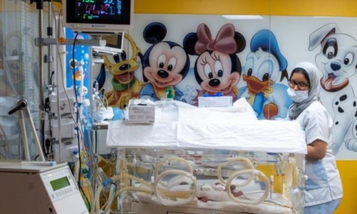 Alcune incubatrici in un ospedale di Casablanca, foto Ansa
