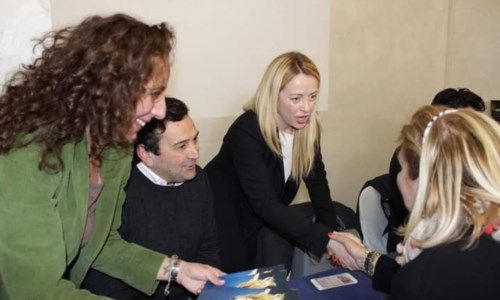 Wanda Ferro, Fausto Orsomarso e Giorgia Meloni