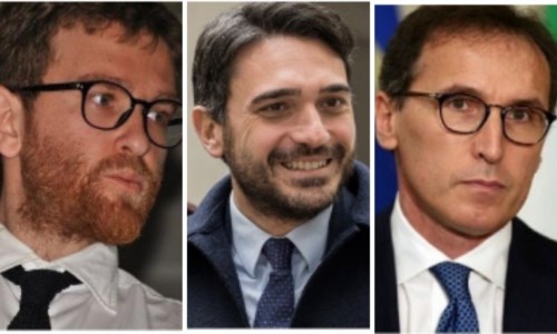 Giuseppe Provenzano, Nicola Irto e Francesco Boccia