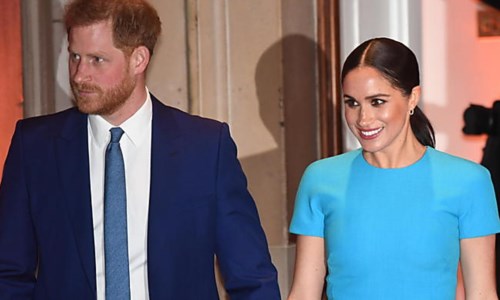 Harry e Meghan, foto ansa