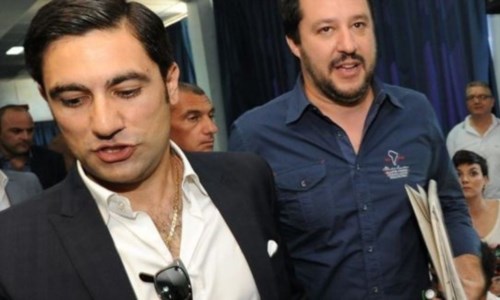 Domenico Furgiuele e Matteo Salvini