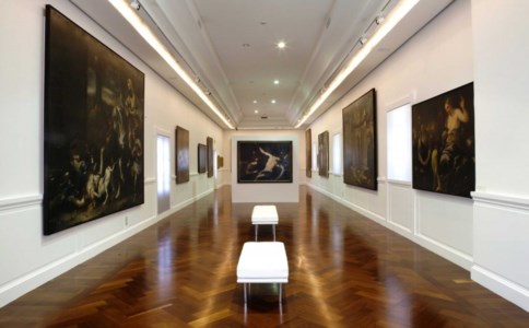 Un’immagine della Galleria nazionale di Cosenza