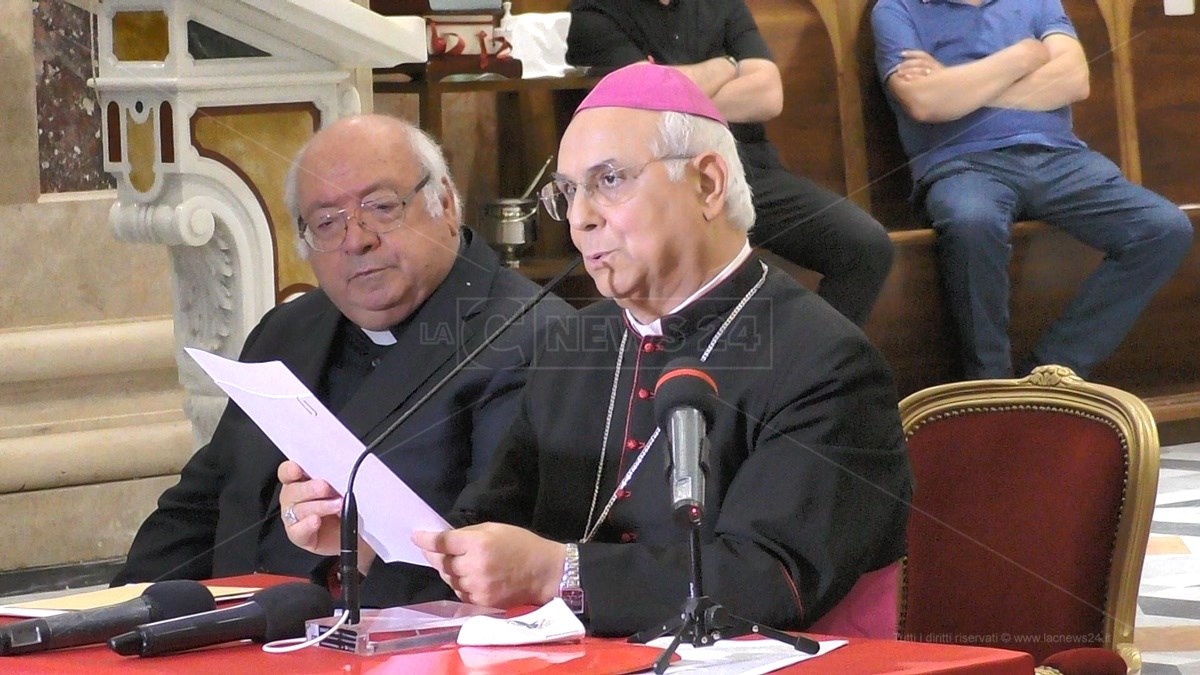 L’arcivescovo metropolita di Catanzaro-Squillace, Vincenzo Bertolone