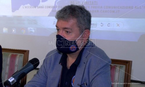 Spirlì a Crotone: «Se ci sarà aumento capitale in Sacal la Regione è pronta ad acquisire le quote»