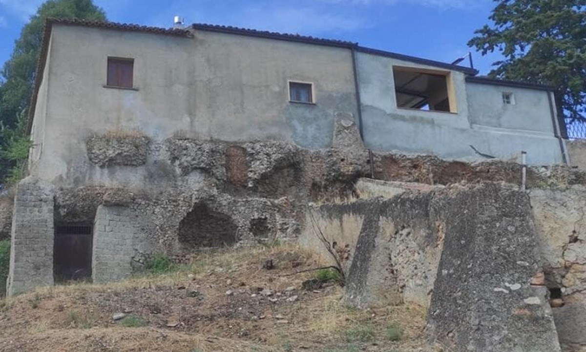 La villa romana a Castrovillari e la casa colonica