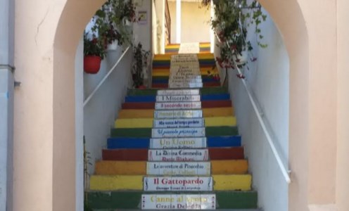 La scala letteraria di Tropea