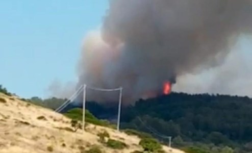 Calabria in fiammeIncendi, brucia la montagna di Oriolo ma nessuno è ancora intervenuto