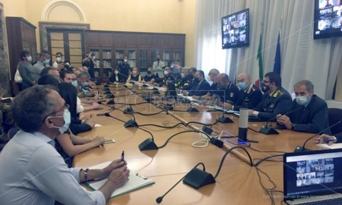 La riunione a Reggio con il capo della Prociv nazionale