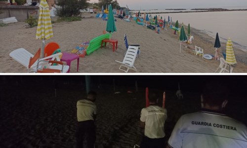 Operazione Mare sicuroSequestratati oltre mille ombrelloni lasciati abusivamente sulle spiagge libere del tirreno cosentino