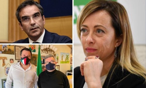 Occhiuto, Salvini, Spirlì e Meloni
