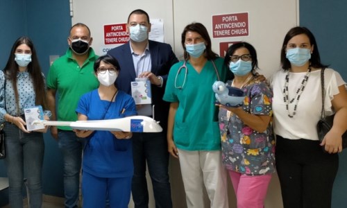 Il grande cuoreOspedale di Polistena, l’associazione “Virtus” dona dispositivi sanitari al reparto di pediatria
