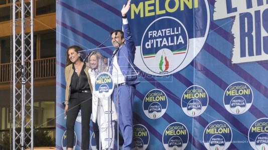 Regionali 2021Elezioni Calabria, Meloni a Catanzaro gela Spirlì: «Vicepresidenza si decide dopo il voto»