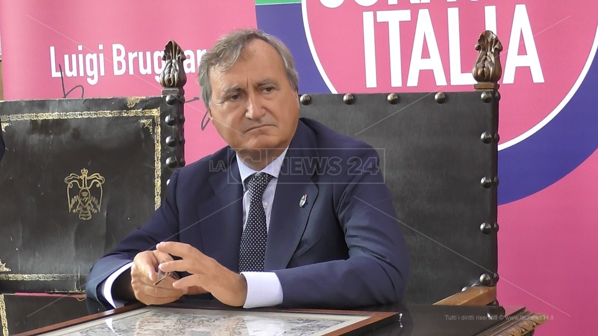 Il presidente di Coraggio Italia Luigi Brugnaro 