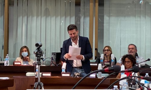 Il sindaco Stasi in Consiglio