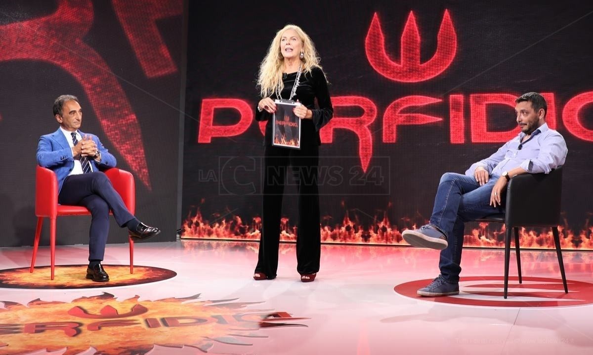 Antonella Grippo con Sergio Abramo e Michele Conia