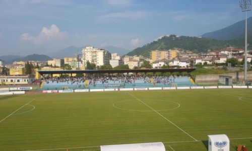 Lo stadio della Paganese