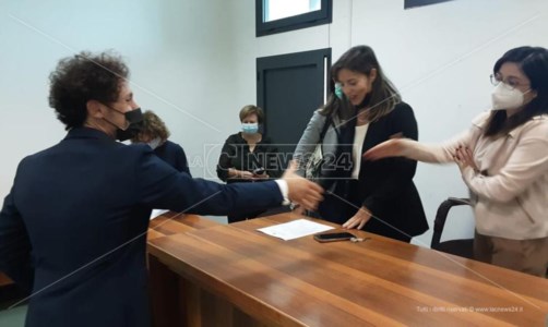 La proclamazione di Giuseppe Mattiani