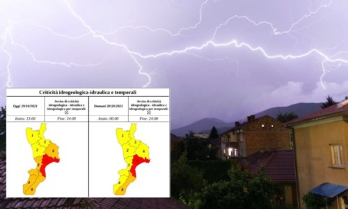 Emergenza meteoMaltempo Calabria, sale l’allerta e le scuole chiudono: rossa la fascia ionica tra Crotone e Catanzaro - LIVE