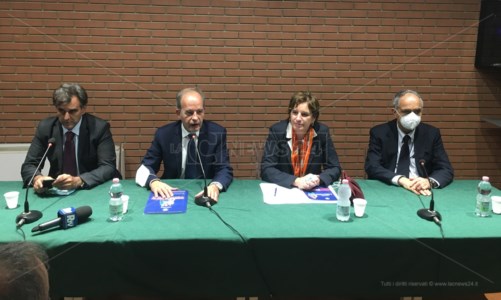 Salvatore Cuzzocrea, Santo Marcello Zimbone, Maria Cristina Messa e Francesco Adornato