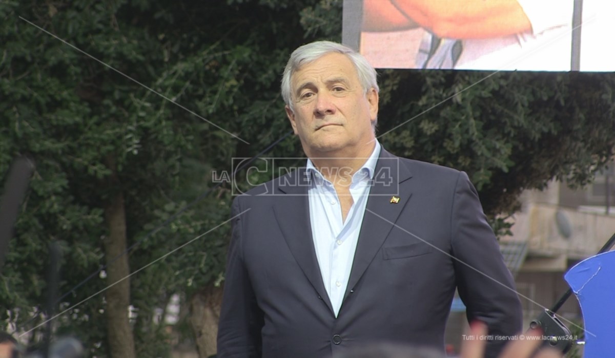 Il vicepremier Tajani