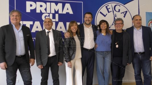 Consiglio regionaleSalvini torna in Calabria: «Deluso per il mancato ticket? No, Nino Spirlì avrà un ruolo nazionale»