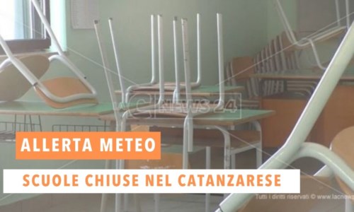 Allerta meteoMaltempo Calabria, chiudono diverse scuole nel Catanzarese: ecco quali 