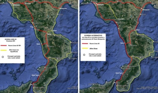 Alta velocità in Calabria, un’ipotesi alternativa per un progetto che non convince 