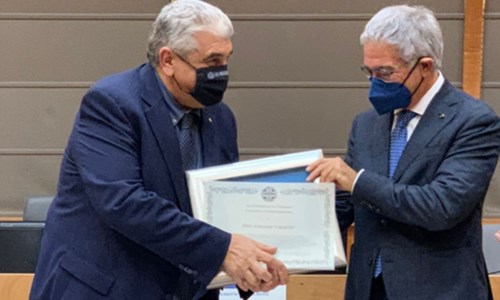 La consegna del Premio Ippocrate