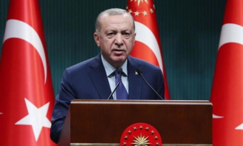 Il presidente turco Erdogan